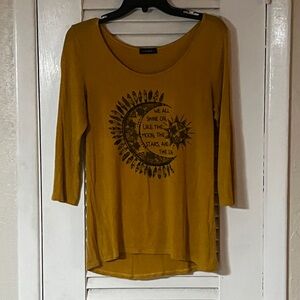 Flashmob “Instant Karma” Scoop Neck 3/4 Tee